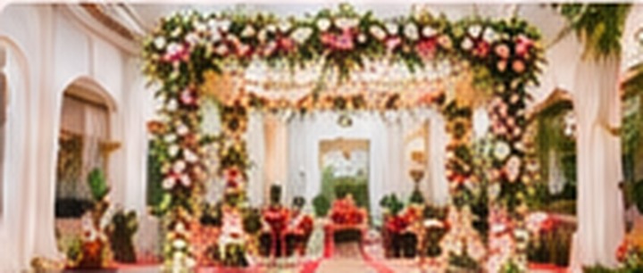 Demo image of wedding stage decoration